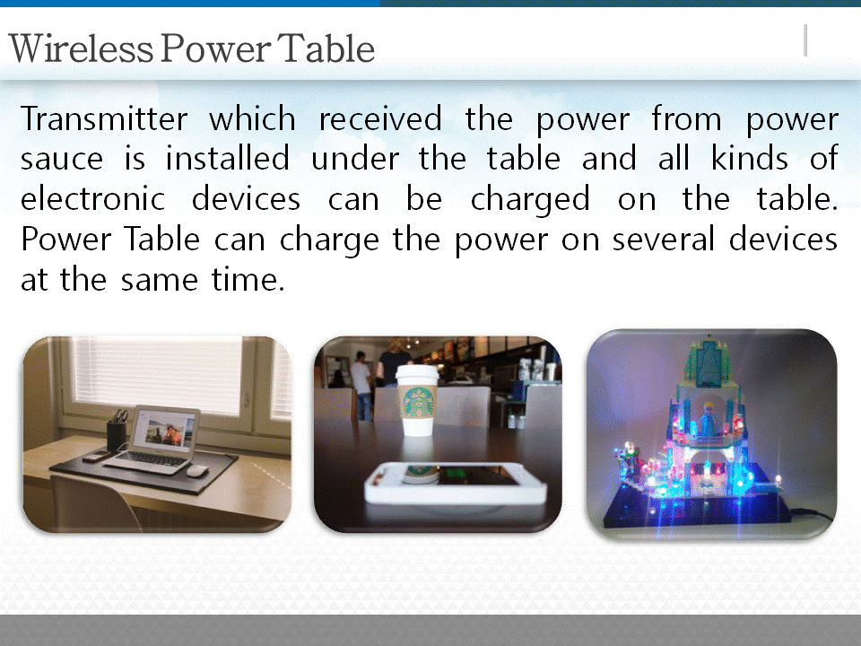 Wireless Power Table